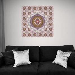 Mandala 9 Glossy Poster