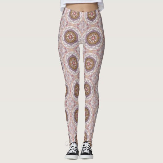 Mandala 9 Leggings (Vorderseite)