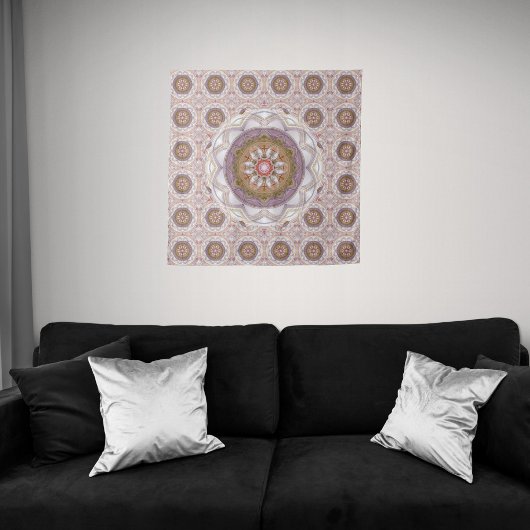 Mandala 9 Tapestry Wandteppich