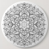 Mandala-Abzeichen Button (Vorderseite)
