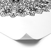 Mandala Adult Farbe der Doodle Farbe Poster (Ecke)