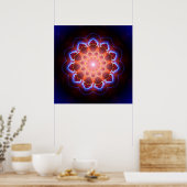 Mandala Ahi a me Hau 2 Poster (Küche)