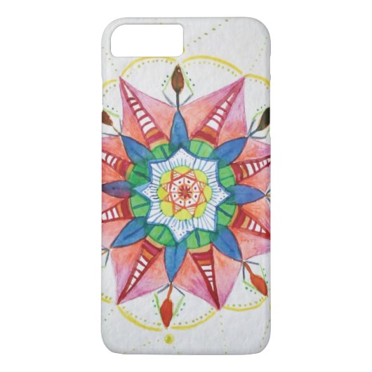 Mandala Apple iPhone 7 Phone Case (Rückseite)
