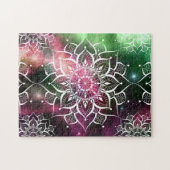 Mandala Aquarellnebel-Yoga-Zen Puzzle (Horizontal)