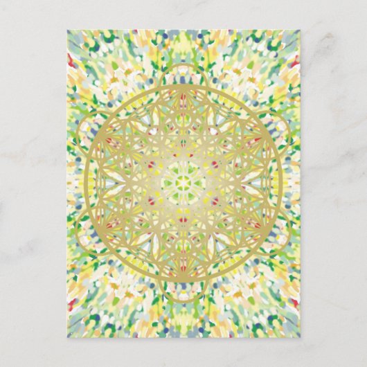 Mandala Art. 2 Postkarte (Vorderseite)