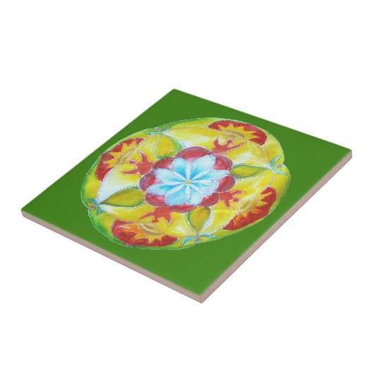 Mandala Art Custom Foto Tile Fliese (Seite)