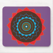 Mandala Art Foto Mousepad (Vorne)