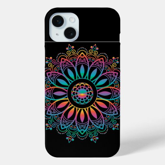 Mandala Art iPhone / iPad Fall Case-Mate iPhone Hülle (Rückseite)