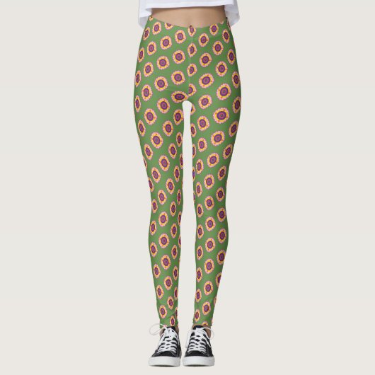 Mandala Art Legging Leggings (Vorderseite)