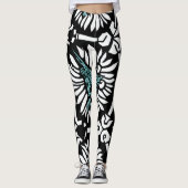 Mandala Art Leggings (Vorderseite)