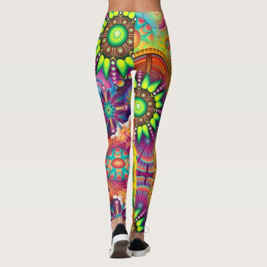 Mandala Art Leggings (Rückseite)