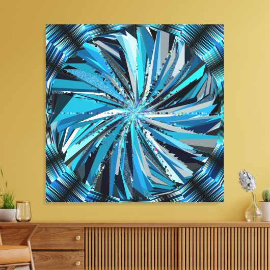 Mandala Art  Leinwanddruck (Insitu (Wohnzimmer))