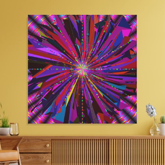 Mandala Art  Leinwanddruck (Insitu (Wohnzimmer))