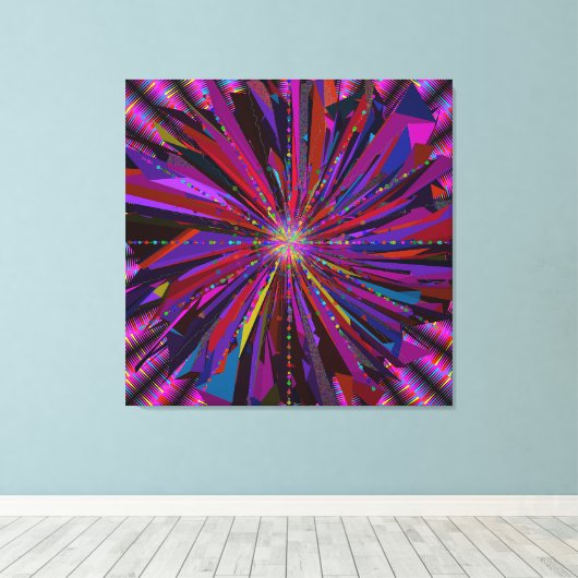 Mandala Art  Leinwanddruck (Insitu (Holzboden))