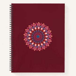mandala art notebook notizblock
