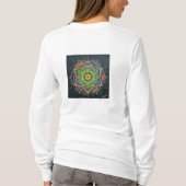 Mandala Art of human life Frauen T - Shirt (Rückseite)