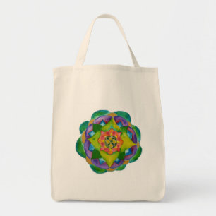 Mandala Art Painting Bag Tragetasche