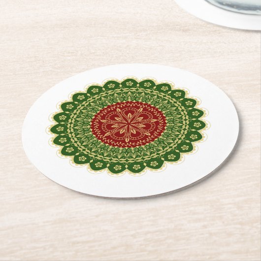 Mandala Art Paper Untersetzer (Angewinkelt)