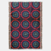 Mandala Art Pattern Decke (Vorderseite Vertikal)