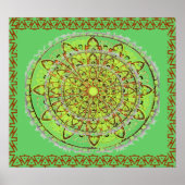 Mandala Art Poster (Vorne)