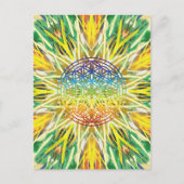 Mandala Art Postkarte (Vorderseite)