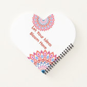 MANDALA ART Spiral Notebook Notizblock (Rückseite)