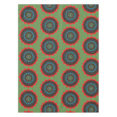 Mandala Art Table Tuch Tischdecke (Vorderseite)