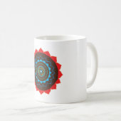 Mandala Art Tasse (VorderseiteRechts)
