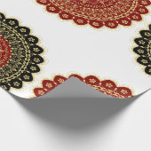 Mandala Art Wrapping Paper Geschenkpapier (Ecke)
