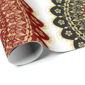 Mandala Art Wrapping Paper Geschenkpapier (Rolleneckpunkt)
