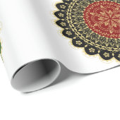 Mandala Art Wrapping Paper Geschenkpapier (Rolleneckpunkt)