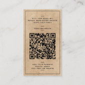 Mandala Art Yoga Reiki Medizin Visitenkarte (Rückseite)