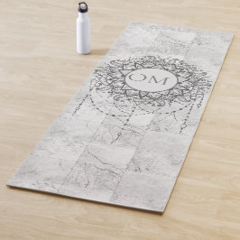 Mandala auf der Yoga Mat Yogamatte