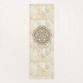 Mandala auf Marble Yogamatte (Rückseite)