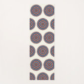 Mandala auf weiß yogamatte (Vorderseite)