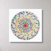 Mandala Aurora Leinwanddruck (Vorderseite)