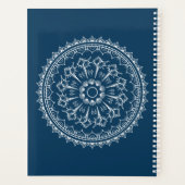 Mandala aus Muscheln Planer (Rückseite)
