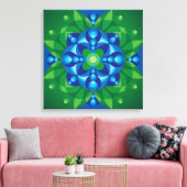 Mandala Awakening Leinwanddruck (Insitu (Wohnzimmer))