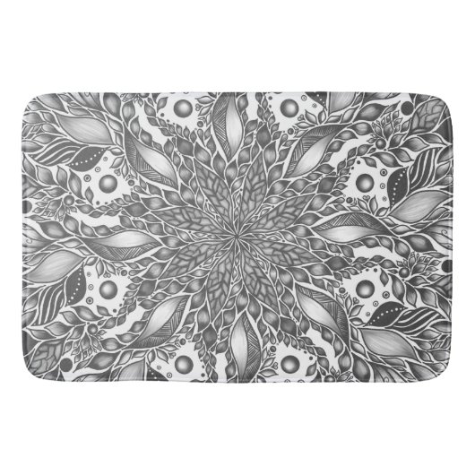 Mandala Badematte (Vorderseite)