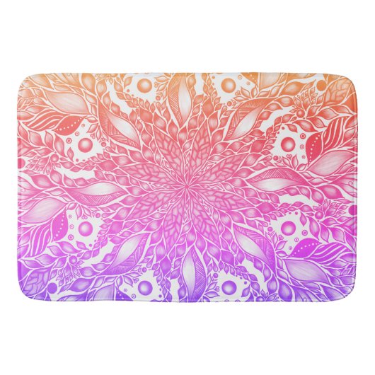 Mandala-Badematte Badematte (Vorderseite)