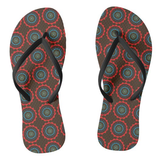 Mandala Badesandalen (Fußbett)