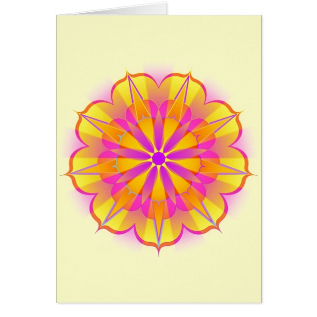 Mandala Baha'i Neun-spitzer Stern (Vorne)
