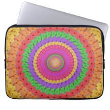 Mandala Ball im gelben Häkelstil -