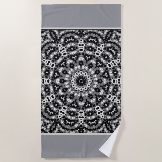 Mandala bandana strandtuch (Vorderseite)