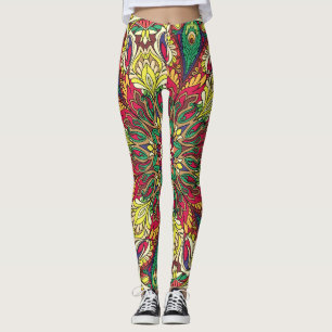 Mandala Bandana: Vintages Nahtloses Design. Leggings