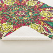 Mandala Bandana: Vintages Nahtloses Design. Sherpadecke (3/4)