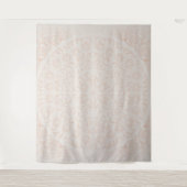 Mandala Baroque Blume Muster Design Wandteppich (Vorderseite)