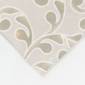 Mandala Baroque Ornament Design Fleecedecke (Ecke)