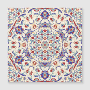 Mandala Beauty: Farbenfrohe Kulturmosaik Magnetkarte