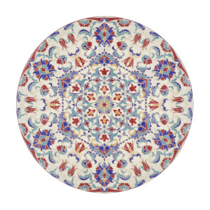 Mandala Beauty: Farbenfrohe Kulturmosaik Schneidebrett